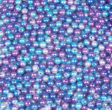 Colorful Mini Pearls Beads（wire only)