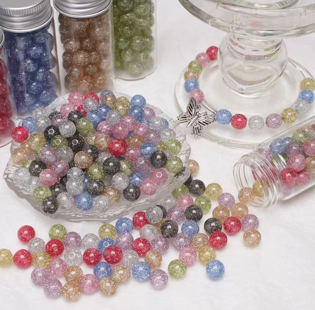 Mini Sparkly Beads 10mm