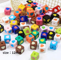 Colorful heart-shaped beads（wire only)